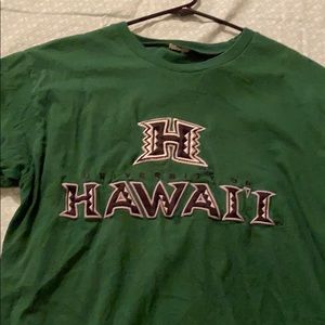 University of Hawaii tshirt